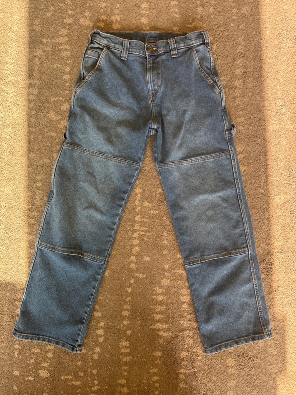 Dickies Workwear Carpenter Jeans in Medium Blue